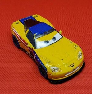 Disney/Pixar/Mattel/Diecast #24 Carnival, (Jeff Gorvette) Scale1:55 Used.....